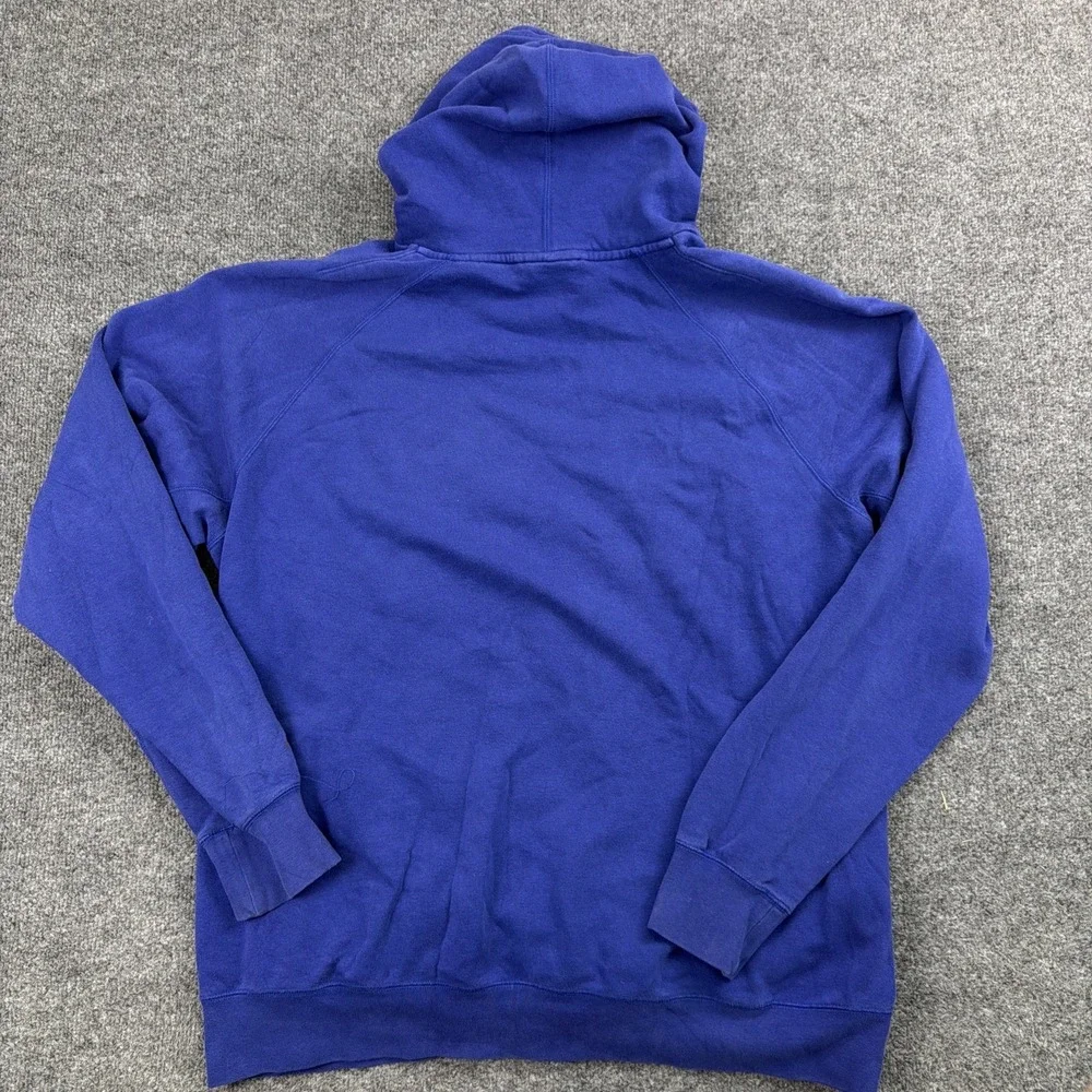 Nike Mens Air Jordan VII 7 Retro Pull Over Hoodie Sweatshirt Olympic Blue XL‎